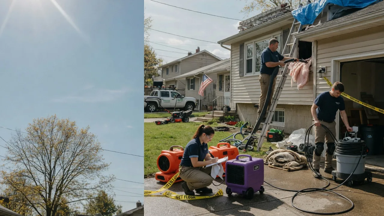 Emergency Water Removal in Shirley, IL near me